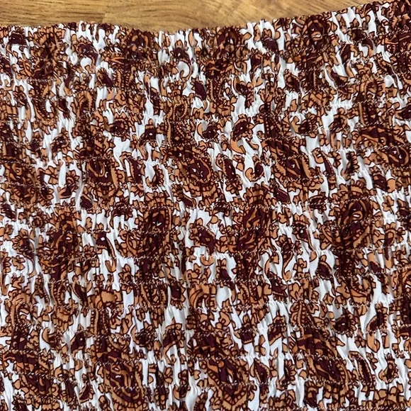 Faithfull the Brand Juniper Midi Dress Sable Paisley US 8 - Picture 14 of 16